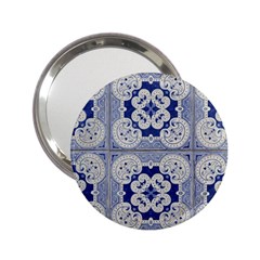 Ceramic-portugal-tiles-wall 2 25  Handbag Mirrors by Amaryn4rt