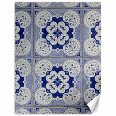 Ceramic-portugal-tiles-wall Canvas 12  X 16  by Amaryn4rt