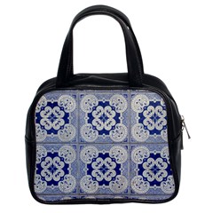 Ceramic-portugal-tiles-wall Classic Handbag (two Sides) by Amaryn4rt