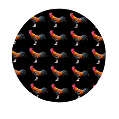 Background-pattern-chicken-fowl Mini Round Pill Box (pack Of 3) by Amaryn4rt