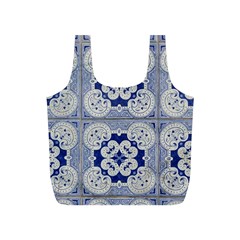 Ceramic-portugal-tiles-wall Full Print Recycle Bag (s) by Amaryn4rt