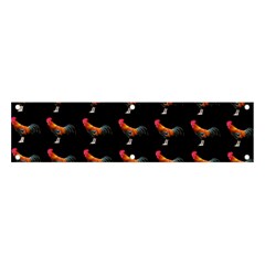 Background-pattern-chicken-fowl Banner And Sign 4  X 1  by Amaryn4rt