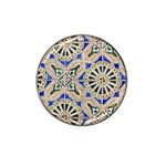 Ceramic-portugal-tiles-wall- Hat Clip Ball Marker (4 pack) Front