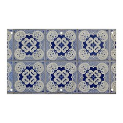 Ceramic-portugal-tiles-wall Banner And Sign 5  X 3  by Amaryn4rt