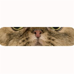 Cute Persian Catface In Closeup Large Bar Mat by Amaryn4rt