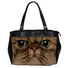 Cute Persian Catface In Closeup Oversize Office Handbag by Amaryn4rt