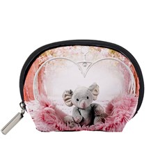 Elephant-heart-plush-vertical-toy Accessory Pouch (small)