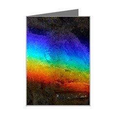 Rainbow-color-prism-colors Mini Greeting Card by Amaryn4rt