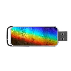 Rainbow-color-prism-colors Portable Usb Flash (two Sides) by Amaryn4rt