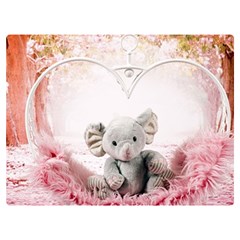 Elephant-heart-plush-vertical-toy Two Sides Premium Plush Fleece Blanket (Extra Small)