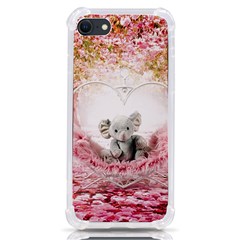 Elephant-heart-plush-vertical-toy iPhone SE