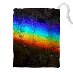 Rainbow-color-prism-colors Drawstring Pouch (4xl) by Amaryn4rt