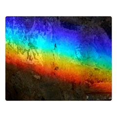 Rainbow-color-prism-colors Premium Plush Fleece Blanket (large) by Amaryn4rt