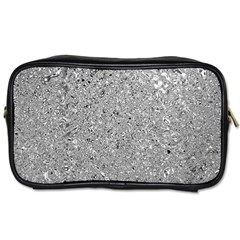 Abstract Flowing And Moving Liquid Metal Toiletries Bag (one Side)