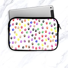 Paw Prints Background Apple Ipad Mini Zipper Cases by Amaryn4rt