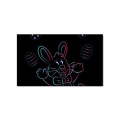 Easter-bunny-hare-rabbit-animal Sticker Rectangular (10 Pack) by Amaryn4rt