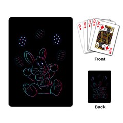 Easter-bunny-hare-rabbit-animal Playing Cards Single Design (rectangle)