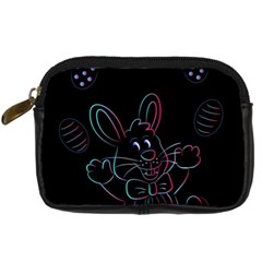 Easter-bunny-hare-rabbit-animal Digital Camera Leather Case by Amaryn4rt