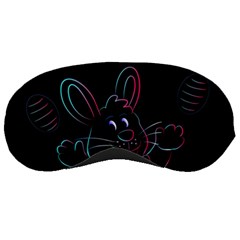 Easter-bunny-hare-rabbit-animal Sleep Mask by Amaryn4rt