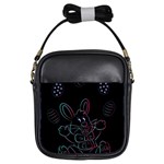 Easter-bunny-hare-rabbit-animal Girls Sling Bag Front