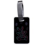 Easter-bunny-hare-rabbit-animal Luggage Tag (one side) Front