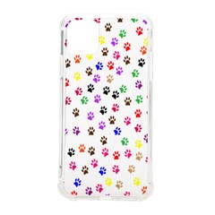 Paw Prints Background Iphone 11 Pro Max 6 5 Inch Tpu Uv Print Case by Amaryn4rt