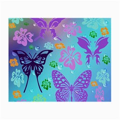 Butterfly Vector Background Small Glasses Cloth by Amaryn4rt