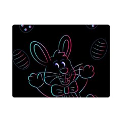 Easter-bunny-hare-rabbit-animal Premium Plush Fleece Blanket (mini) by Amaryn4rt