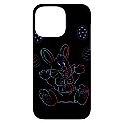 Easter-bunny-hare-rabbit-animal Iphone 14 Pro Max Black Uv Print Case by Amaryn4rt