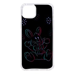 Easter-bunny-hare-rabbit-animal Iphone 14 Plus Tpu Uv Print Case by Amaryn4rt