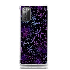 Retro-flower-pattern-design-batik Samsung Galaxy Note 20 Tpu Uv Case by Amaryn4rt