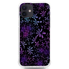 Retro-flower-pattern-design-batik Iphone 12/12 Pro Tpu Uv Print Case by Amaryn4rt