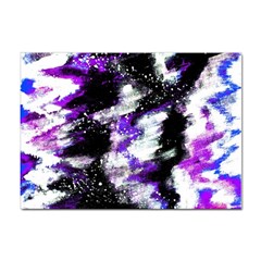 Abstract Canvas-acrylic-digital-design Sticker A4 (10 Pack) by Amaryn4rt