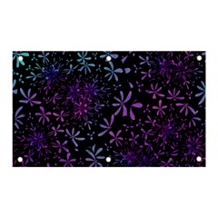 Retro-flower-pattern-design-batik Banner And Sign 5  X 3  by Amaryn4rt