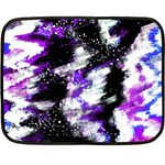 Abstract Canvas-acrylic-digital-design Two Sides Fleece Blanket (Mini) 35 x27  Blanket Back