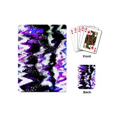 Abstract Canvas-acrylic-digital-design Playing Cards Single Design (mini) by Amaryn4rt