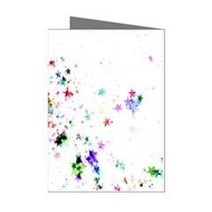 Star-structure-many-repetition- Mini Greeting Cards (pkg Of 8) by Amaryn4rt