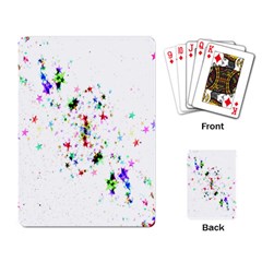 Star-structure-many-repetition- Playing Cards Single Design (rectangle) by Amaryn4rt