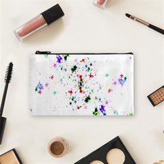 Star-structure-many-repetition- Cosmetic Bag (small) by Amaryn4rt