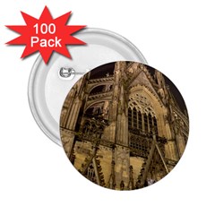 Cologne-church-evening-showplace 2 25  Buttons (100 Pack)  by Amaryn4rt