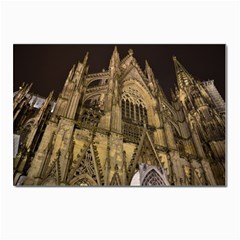 Cologne-church-evening-showplace Postcard 4 x 6  (pkg Of 10) by Amaryn4rt