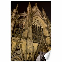 Cologne-church-evening-showplace Canvas 24  X 36  by Amaryn4rt