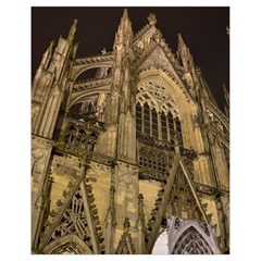 Cologne-church-evening-showplace Drawstring Bag (small) by Amaryn4rt