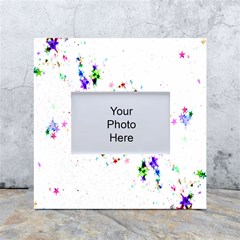 Star-structure-many-repetition- White Box Photo Frame 4  X 6  by Amaryn4rt