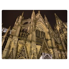 Cologne-church-evening-showplace Premium Plush Fleece Blanket (extra Small) by Amaryn4rt