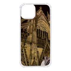 Cologne-church-evening-showplace Iphone 14 Tpu Uv Print Case by Amaryn4rt