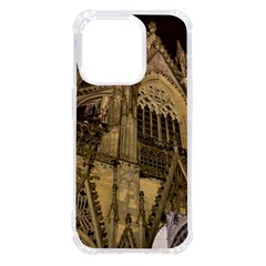 Cologne-church-evening-showplace Iphone 14 Pro Tpu Uv Print Case by Amaryn4rt