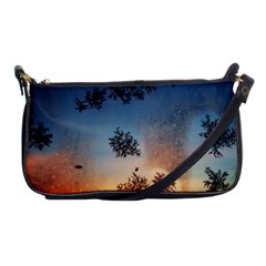 Hardest-frost-winter-cold-frozen Shoulder Clutch Bag by Amaryn4rt