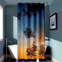 Hardest-frost-winter-cold-frozen Shower Curtain 36  X 72  (stall)  by Amaryn4rt