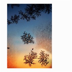 Hardest-frost-winter-cold-frozen Small Garden Flag (two Sides) by Amaryn4rt